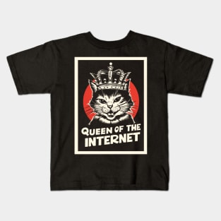 Queen of the Internet Kids T-Shirt